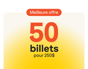 50 pour 250 $